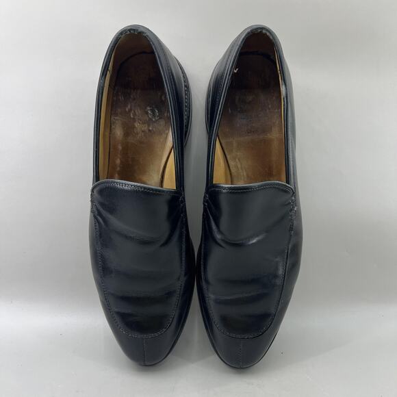 Allen Edmonds Steen Casual Loafers Men Size 10.5‎ D Black Leather Slip On Shoes main image 9